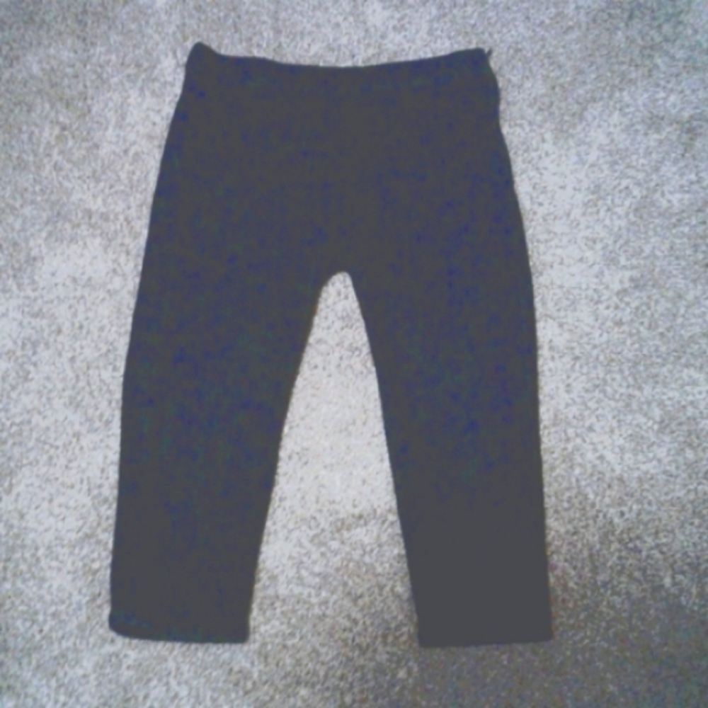 Talbots Classic side zip skinny capri